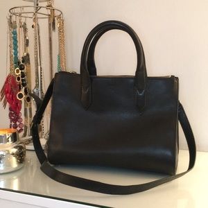 Fossil Leather Tote